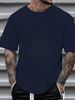 With Brand Logo 100% Cotton Summer Men Loose T-Shirts Casual Breathable Short Sleeves Fashion Outdoor High Street Top_viptrois.com