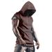 Men's Sleeveless Hooded Vest, Lightweight Quick-Dry Athletic Tank Top For Summer Workout, Gym, Running, Outdoor Sports_viptrois.com