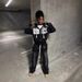 European And American Style Hooded Set Fashion Casual Long Pants Printed Hip Hop Rock Unisex Sweatshirt Jacket_viptrois.com