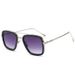 Unisex Sunglasses Men's Trend Glasses Fashion Square Frame Sunglasses_viptrois.com