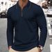 Nordmann Shanggu Cross-Border Foreign Trade European And American Men's Fashion Hot-Selling Long-Sleeve Polo Shirt_viptrois.com