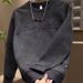 2026 Spring, Autumn And Winter Versatile Trend Pullover Steel Printed Alphabet Top Men's Long Sleeve Casual Fashion Thickened Sweater_viptrois.com