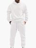 Men's Casual Hoodie & Jogger Set – Oversized Fit With Jacquard Pattern (Long Sleeve Loungewear For Spring/Fall)_viptrois.com