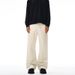 Men's Clothing Men's Beige Trendy Cleanfit Basic Flared Jeans Pure Cotton High Street Pants Vintage Washed Denim Pants For Cleanfit Style_viptrois.com