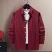 Men's Clothing Station Light Luxury Trend Spring And Autumn New Fashion Men's Clothing Hot Stamping Polka Dot Business Casual Shirt Long Sleeve Shirt_viptrois.com
