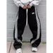 Men's Clothing Hot Selling Fashion Casual Pants Men New Versatile Loose Straight Sports Pants_viptrois.com