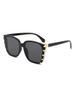 New Hot Selling Metal Edged Square Frame Anti Ultraviolet Sunglasses Outdoor Street Shooting Sunglasses For Women T1404_viptrois.com