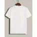Pure Cotton Men's Casual Graphic T-Shirt "Never Give Up" Never Give up Design Short Sleeve Tees for Men_viptrois.com