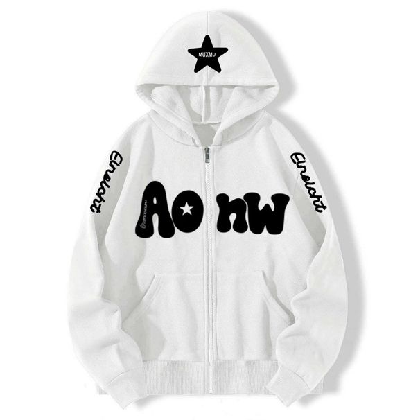 American Style Men's Fashion Brand Zip Up Hoodies Cardigan Sweater Zip Up Hoodie Trendy Casual Versatile Hooded Jacket For Men_viptrois.com