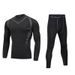 Fitness Clothes Men's Autumn And Winter Velvet Warm Suit Tights Running Quick-drying Clothes Long Sleeves Sports Outdoor_viptrois.com