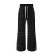 Men's Women's Cargo Pants Streetwear Camouflage Drop-Crotch Loose Fit Casual Unisex Cotton Trousers For Daily Wear (Gray/Black, M-XXL)_viptrois.com