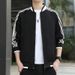 2023 Spring And Autumn New Jackets, Large Workwear, Baseball Suits, Men's Striped Tops, Solid Coat_viptrois.com
