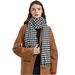 New Thousand Bird Pattern For Female Autumn And Winter, British Academy Style Student Couple, Neck Scarf_viptrois.com