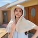 Sun Hat Sunscreen Shading Face Shawl Neck Protection Integrated Men And Women Outdoor Mountaineering Fishing UV Protection Bucket Hat_viptrois.com