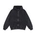 2026 New Environmentally Friendly Fabric European Size American Retro Washing Water Old Zipper Hooded Sweater Oversize Trendy Cardigan Jacket_viptrois.com