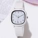 Foreign Trade Hot Selling Women's Watches College Style Fashion Casual Square Watches Temperament Versatile Simple Women's Watches Wholesale_viptrois.com