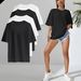 Camisetas Gráficas Camiseta De Manga Corta, Una Nueva Blusa Holgada Y Casual Para Mujeres En Verano_viptrois.com