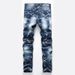 Men's Clothing supply of jeans,nostalgic,motorcycle jeans, straight,men's, personalized trousers_viptrois.com