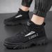European Warm Series Men's Martin Summer Boots Waterproof Non-Slip Sports Casual Construction Site Work Durable Safety Shoes_viptrois.com