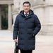 Men's Clothing Down Jacket Men's Medium And Long Thickened Enlarged Slim Fit Fashionable Dad's Outfit Middle Aged Grandfather Down Jacket_viptrois.com