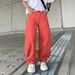 Men's Clothing Fashion Brand Loose Straight Washed Full Print Scimitar Jeans Men's American Jacquard Casual Pants Men's Summer Thin Style_viptrois.com