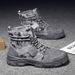 European Warm Series Winter High-top Cotton Shoes With Fleece, Warm Work Camouflage Martin Boots, Men's Outdoor Snow Boots For Northeast_viptrois.com