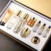 Korean Skincare Women 9pcs Set Deeply Replenishes Smoothes With Snail Mucin, Collagen, Niacinamide Hypoallergenic_viptrois.com