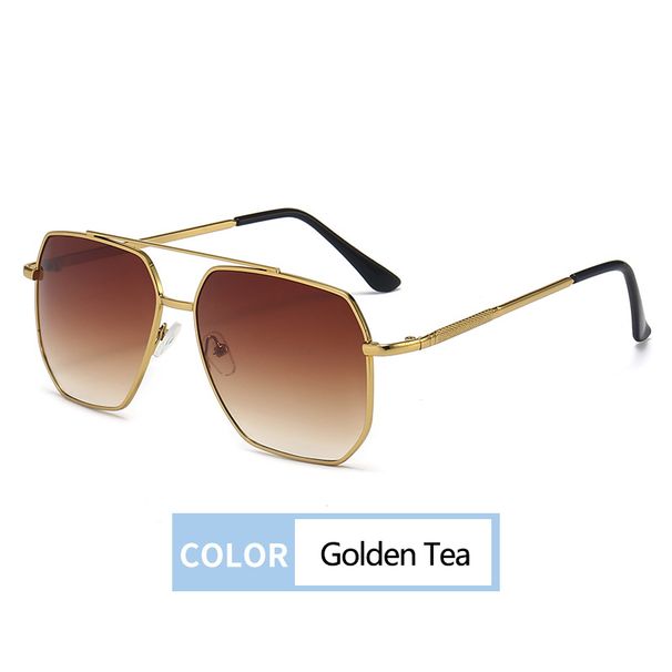 Fashion Men Sunglasses Pilot Classic Driving Sunglasses Metal Frame Mirror Leisure Fishing Business Men/Women Eyeglassuv400_viptrois.com