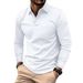 Unbeatable Quality Ins Spring And Autumn Sale Men's Long Sleeve Sports Polo Shirt_viptrois.com