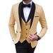 Man's clothing Men's suit groomsman wedding suit men's fruit collar men's suit_viptrois.com