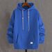 Men's Clothing Autumn And Winter New Men's Large Size Casual Style Jacket Jacquard Hooded Sweatshirt Lace Up Long Sleeved Knitted Men_viptrois.com