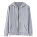 Pure Pure Men's Hoodie Spring And Autumn Cardigan Loose Thin Jacket Casual Top Winter American Style Sportswear_viptrois.com