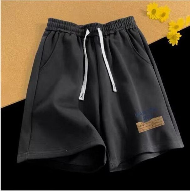 Men's Clothing Summer Style Loose Fitting Men's Casual Sports Shorts Trendy Versatile Five Point Style For Students_viptrois.com