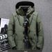 Men's Slim-Fit Down Jacket – 2025 Trend Winter Coat, Lightweight & Warm, Plus Size Available (1987 Black/Green/Orange/Blue/Gray)_viptrois.com