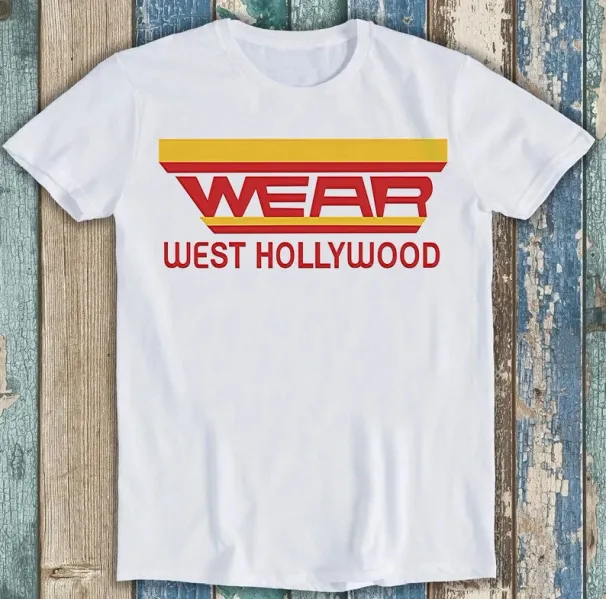 Wear West Hollywood Music 80s Rock Limited Edition Funny Gift Tee T Shirt Mens Womens Tees Top M1599_viptrois.com