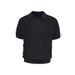 Men's Clothing Polo Shirt V Neck Short Sleeved Knitted Sweater Men's Slim Business Style Lapel Striped Ice Silk Breathable_viptrois.com