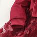 Kids' Clothing Infants And Children's Pit Striped Tops With Bow Mesh Dresses_viptrois.com