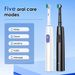 2024 EU Dental Recommended Electric Toothbrush, 5 Mode 22,000RPM Cleaning, Smart Timer & IP67 Waterproof, Type-C_viptrois.com