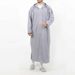 Men's Clothing Arabic Style Long Men's Hooded Shirt Muslim Robe_viptrois.com