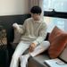 New Autumn And Winter Knitwear Outerwear Sweater Casual Loose Collar Men's Clothing_viptrois.com