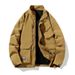 Men's Clothing Spring And Autumn New Men's Fashion Jacket Coat Men's Trendy Brand Casual Outdoor Workwear Jacket Top Men's One Piece Dropshipping_viptrois.com