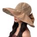 New Bow Children's Summer Colorful Glue Coating Hollow Cloth with Large Eaves Fashionable Sunshade Fisherman's Hat_viptrois.com