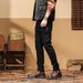 men's cycling stretch jeans motorcycle pants_viptrois.com