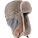 Women's Hats Spliced Lei Feng Hat Women's Winter Warm Ear Protection Hat Men's Cycling Windproof Hat Cold Proof Northeast Hat Fashion New_viptrois.com