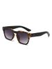 New Small Frame Single Beam Sunglasses Cross Border Trend Fashion Sunglasses Plain Rice Nail Glasses T1387_viptrois.com