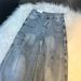 Men's Clothing Washed Letter Print High Waist Jeans Niche Versatile Design Straight Casual Mopping Pants_viptrois.com