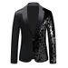 US Size New Men's Sequin Blazer Dance Costume Host Outfit_viptrois.com