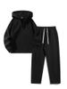 Men's Clothing Women's Half-Zip Tracksuit Set - High Neck Pullover With Wide-Leg Joggers_viptrois.com