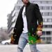 Autumn Winter New Men's Woolen Stand Collar Mid-Length Pocket Casual Coat For Men_viptrois.com