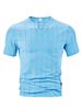 Men's Clothing European And American Spring And Autumn Men's Jacquard Small Square Round Neck Jacket Casual Loose Business T Shirt Short Sleeve_viptrois.com